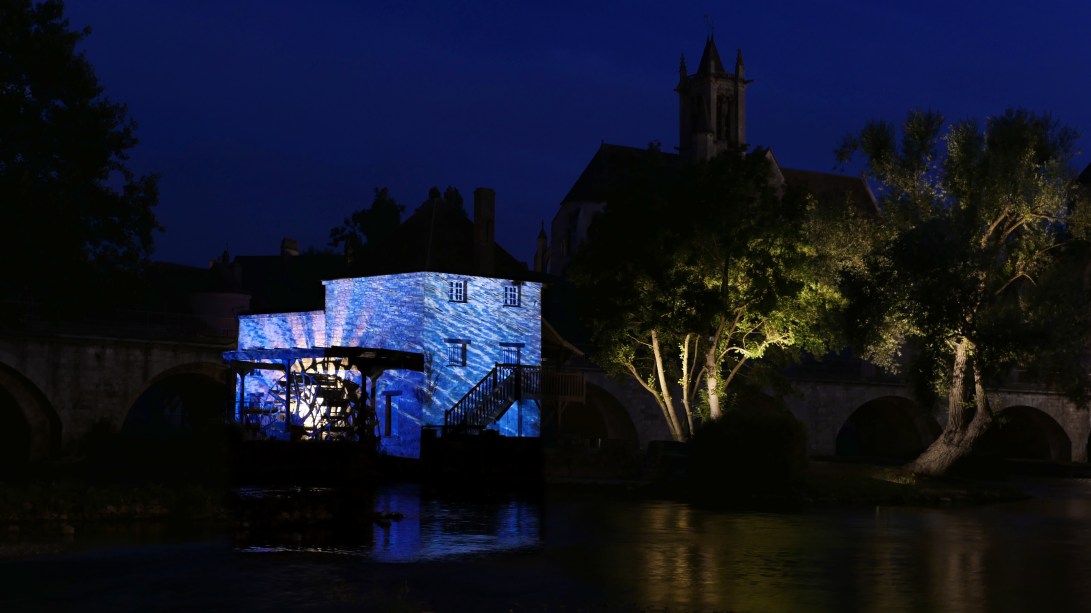 moret sur loing reflets julia dantonnet creation lumiere video 5